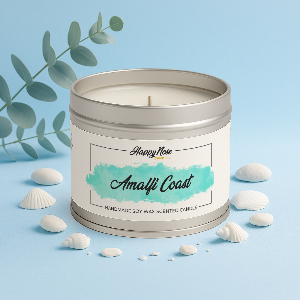 Amalfi Coast Scented Candle - HappyNose Candles