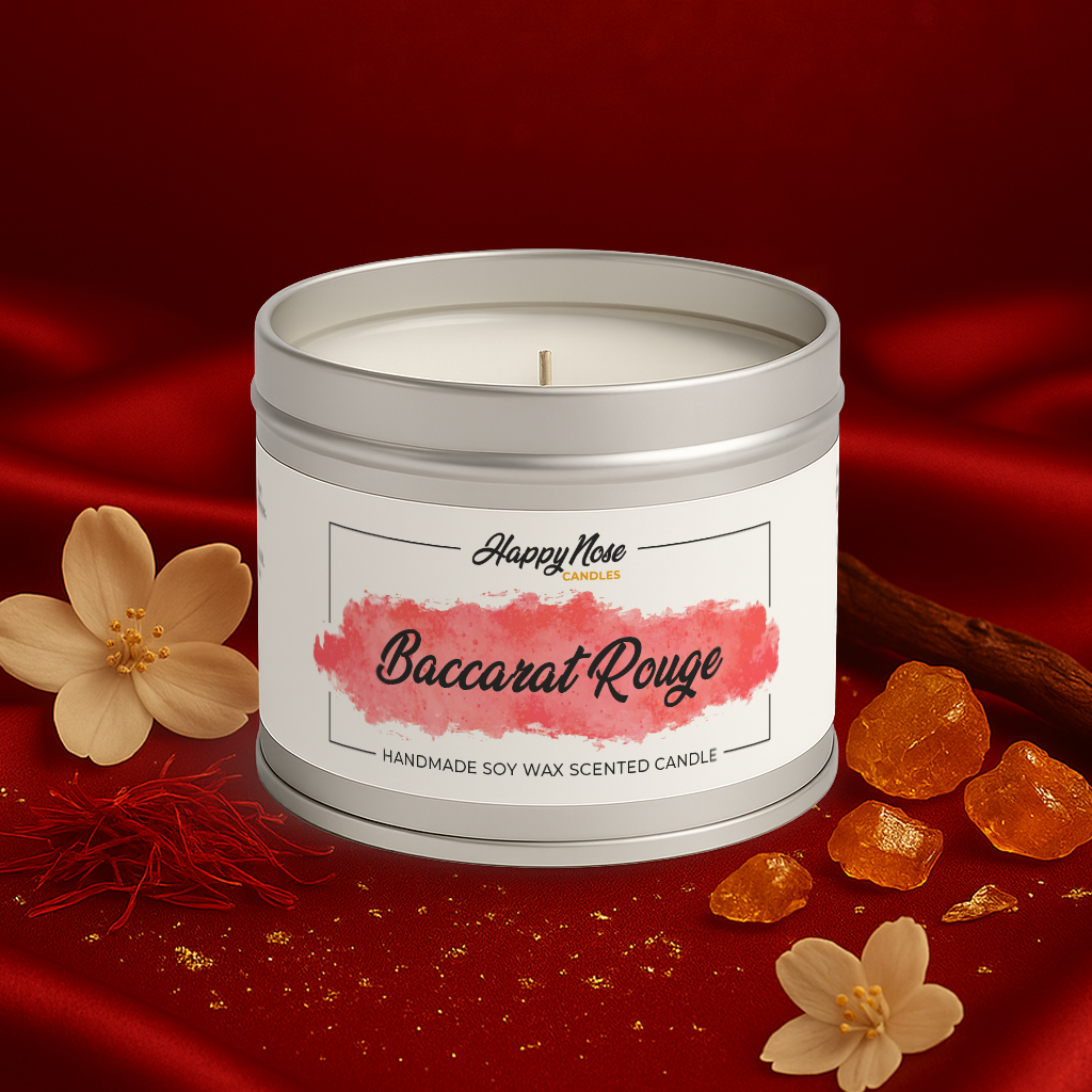Baccarat Rouge Scented Candle - HappyNose Candles