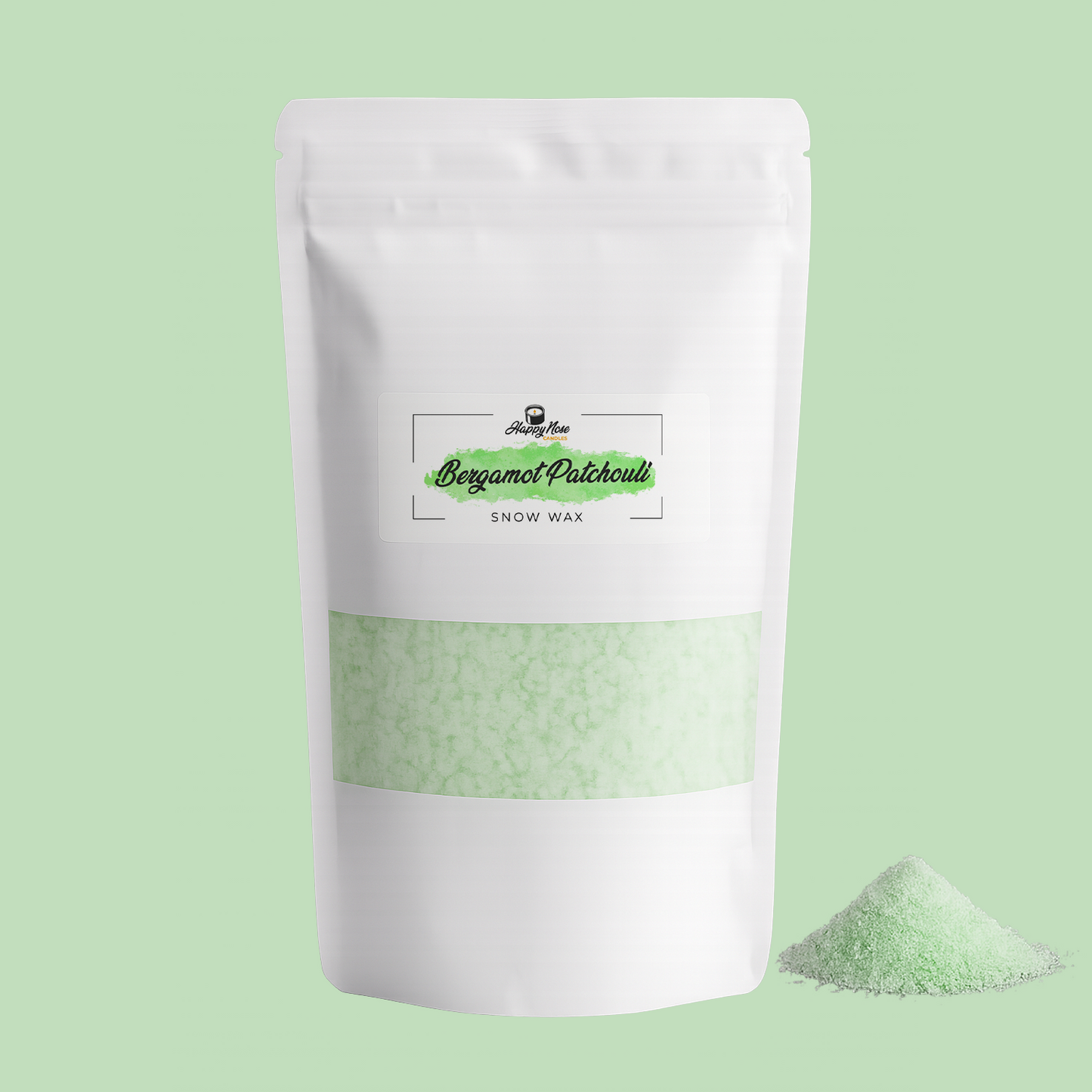 Bergamot & Patchouli Snow Wax