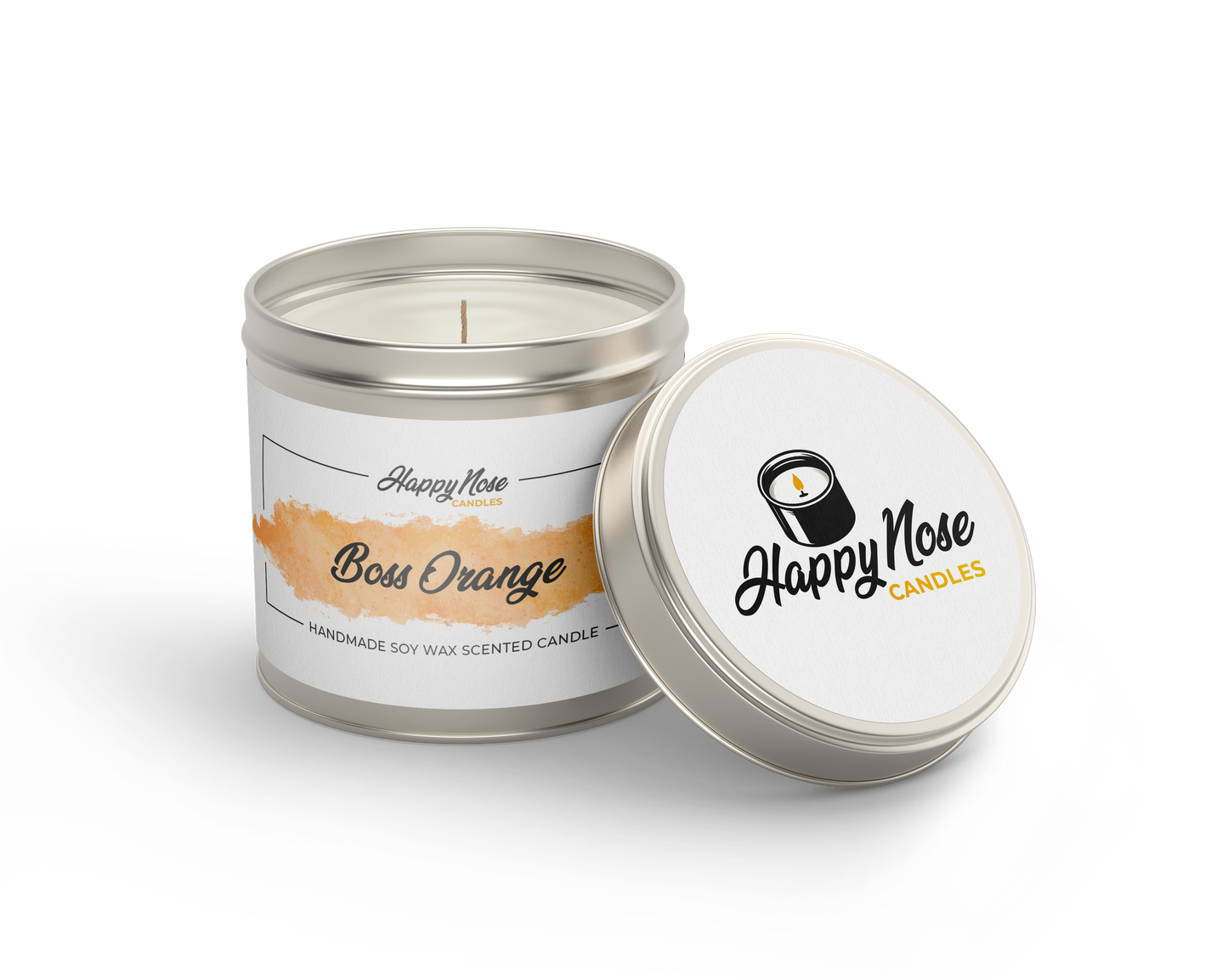 Boss Orange Scented Candle - HappyNose Candles