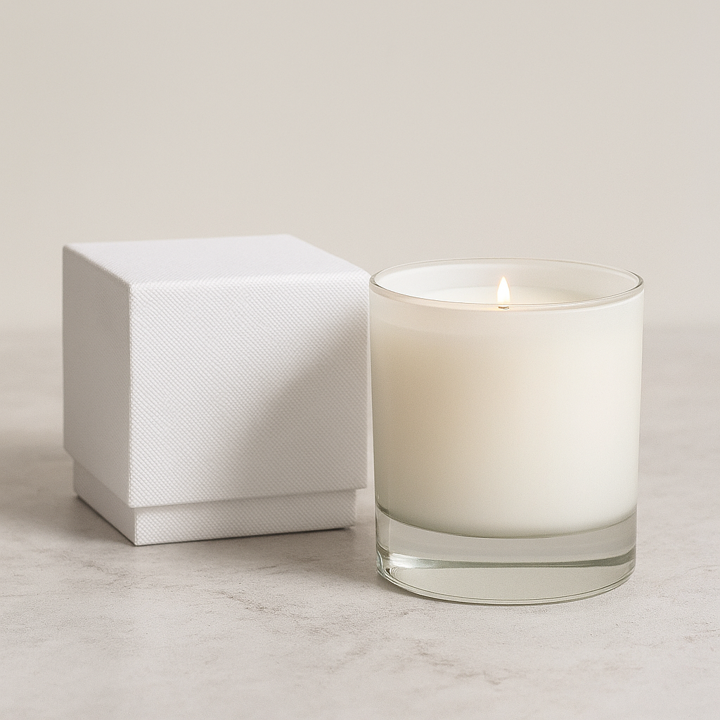 Baby Powder Premium Glass Candles - HappyNose Candles