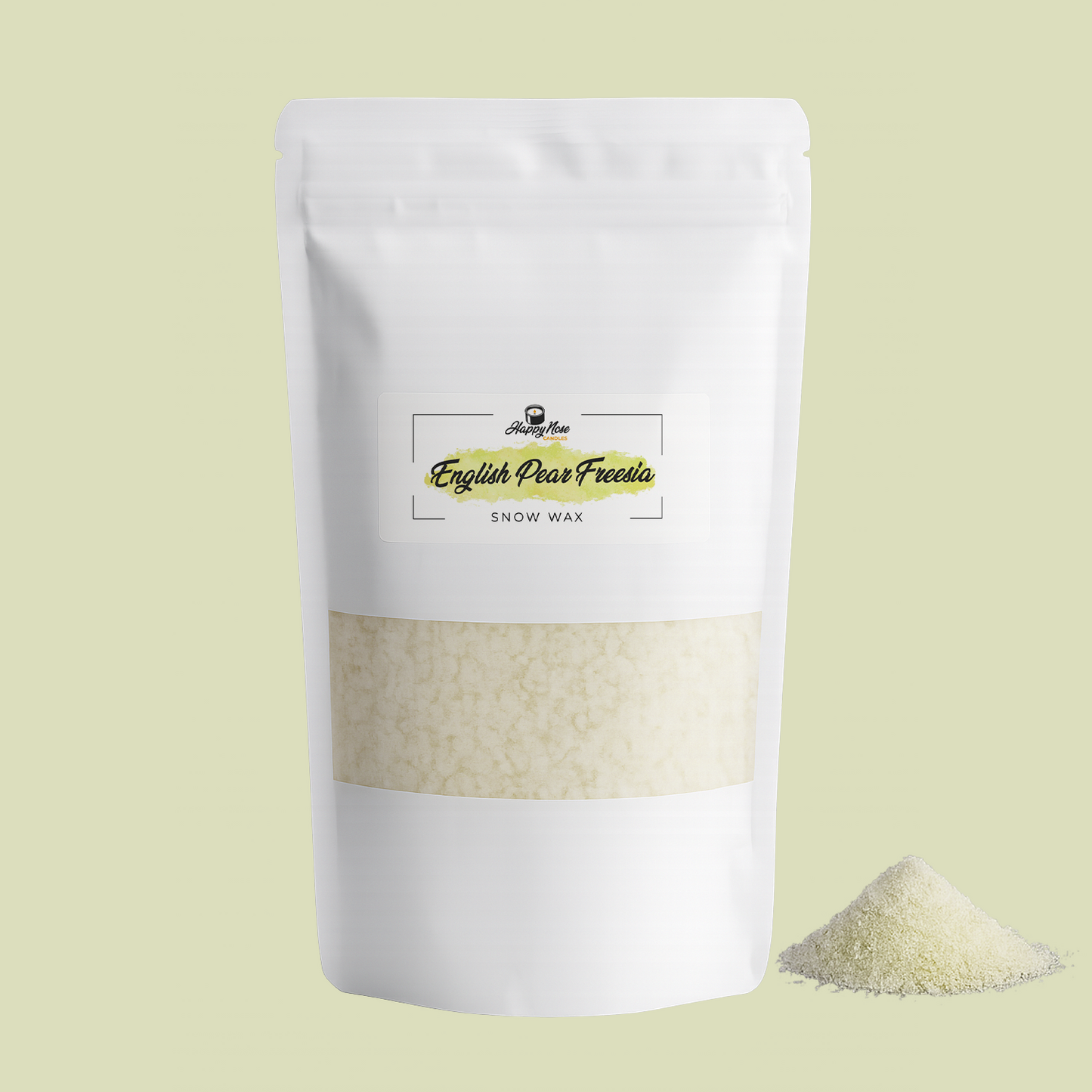 English Pear & Freesia Snow Wax - HappyNose Candles