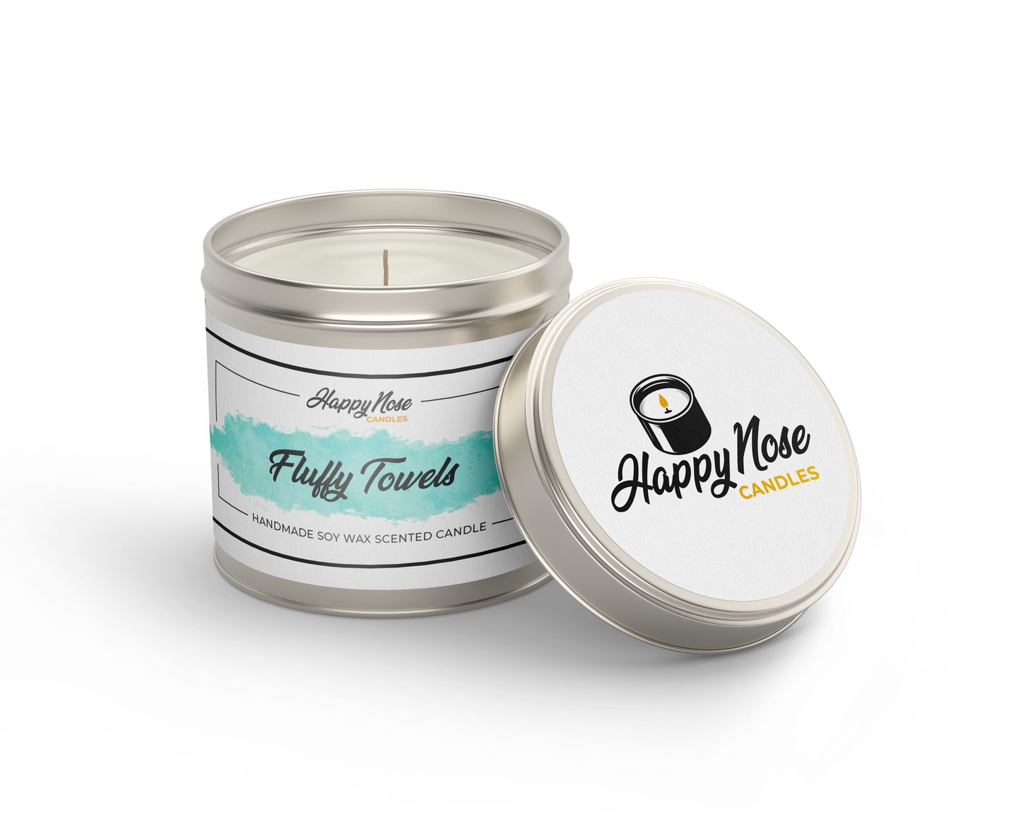 Fluffy Towels Scented Candle - HappyNose Candles