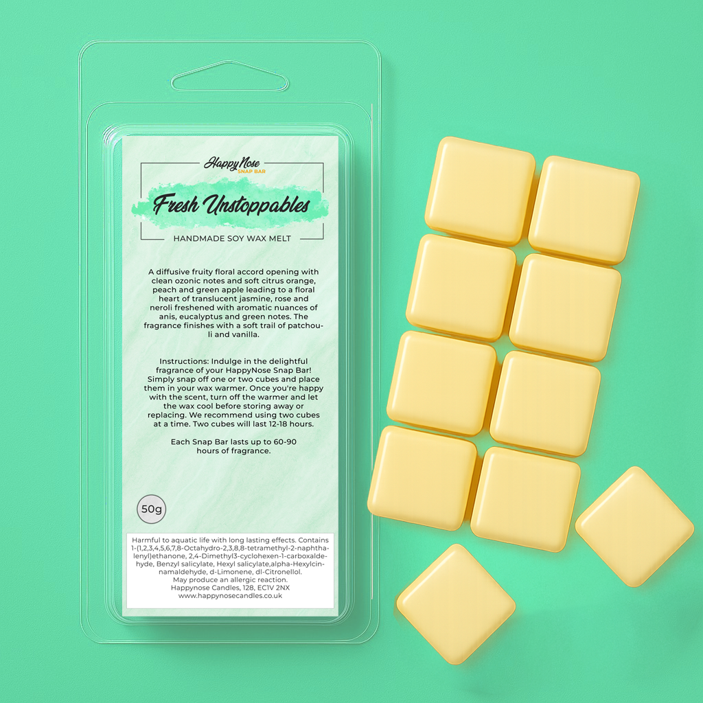 Fresh Unstoppables 10 Cube Wax Melt - HappyNose Candles