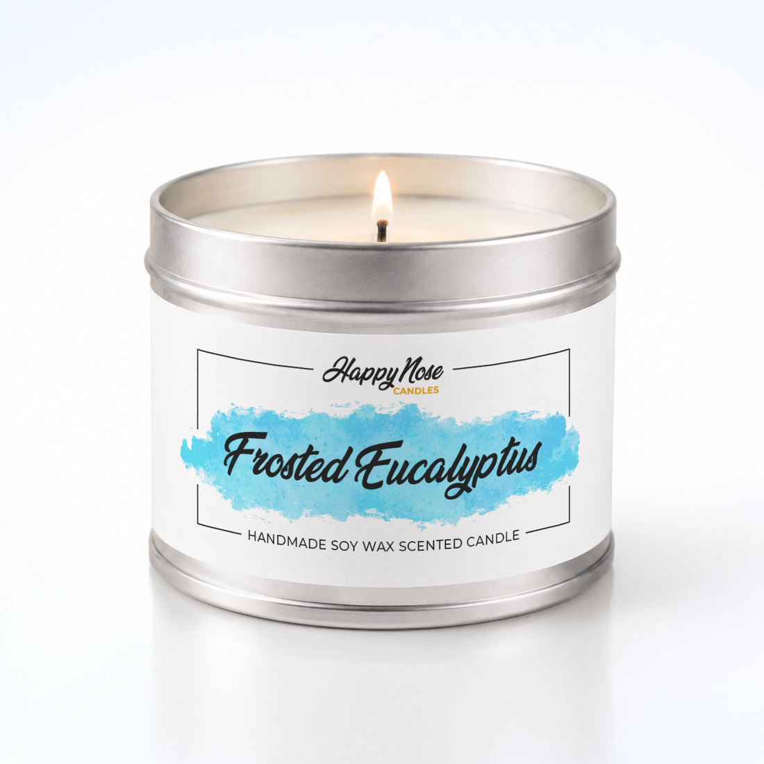 Frosted Eucalyptus Scented Candle