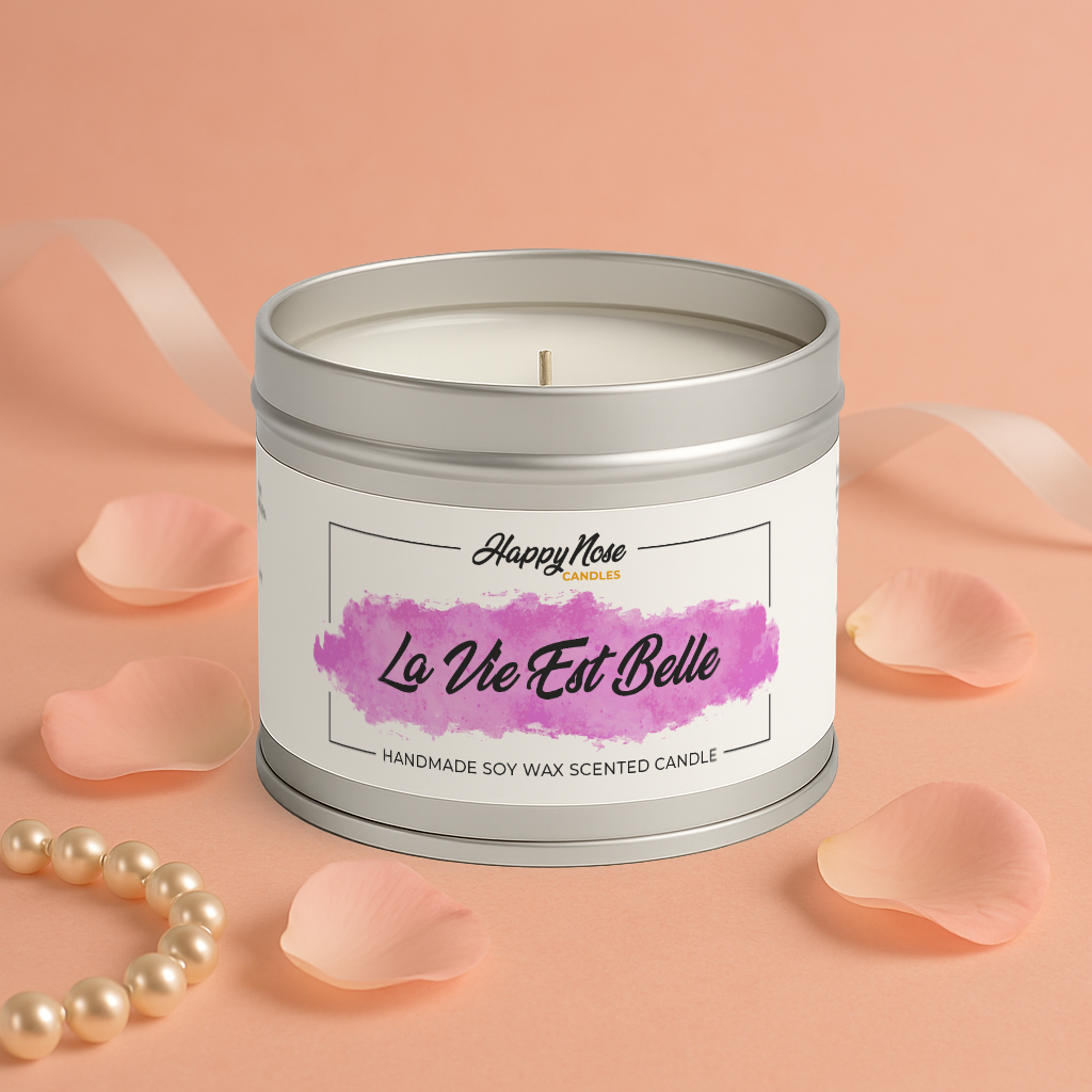La Vie Est Belle Scented Candle - HappyNose Candles