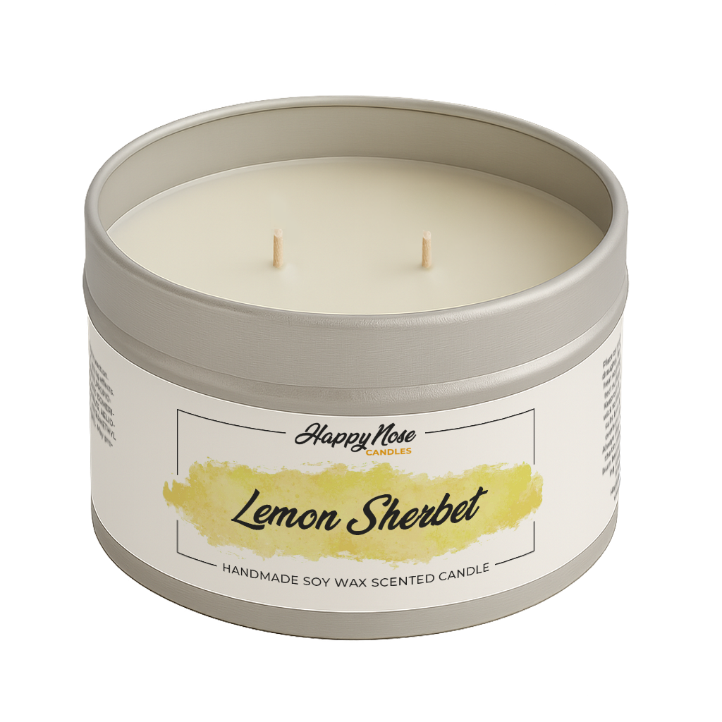 Lemon Sherbet Large Double Wick Candle