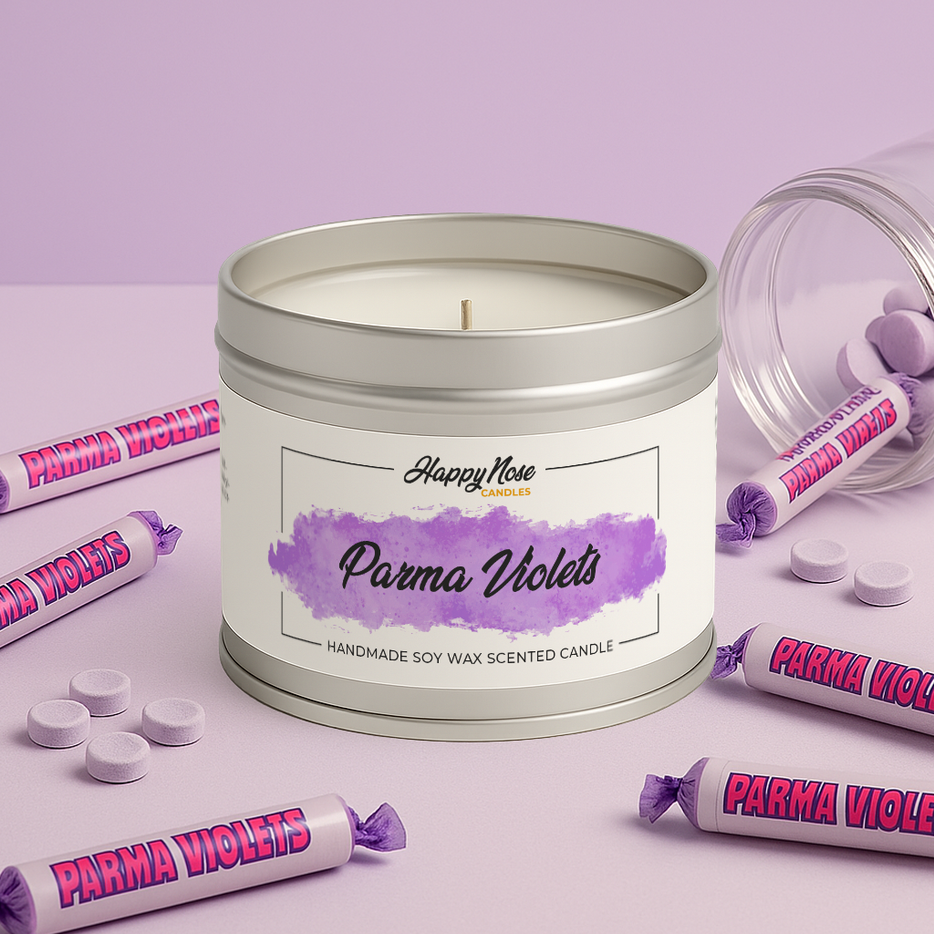 Parma Violets Scented Candle - HappyNose Candles