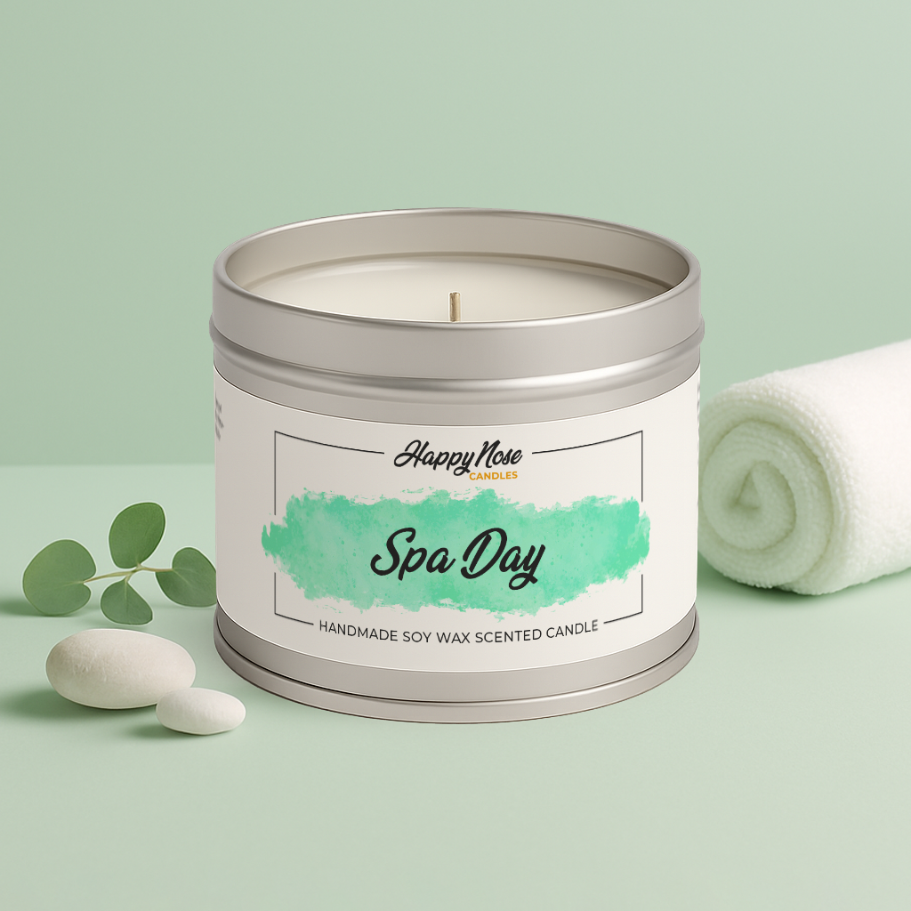 Spa Day Scented Candle - HappyNose Candles