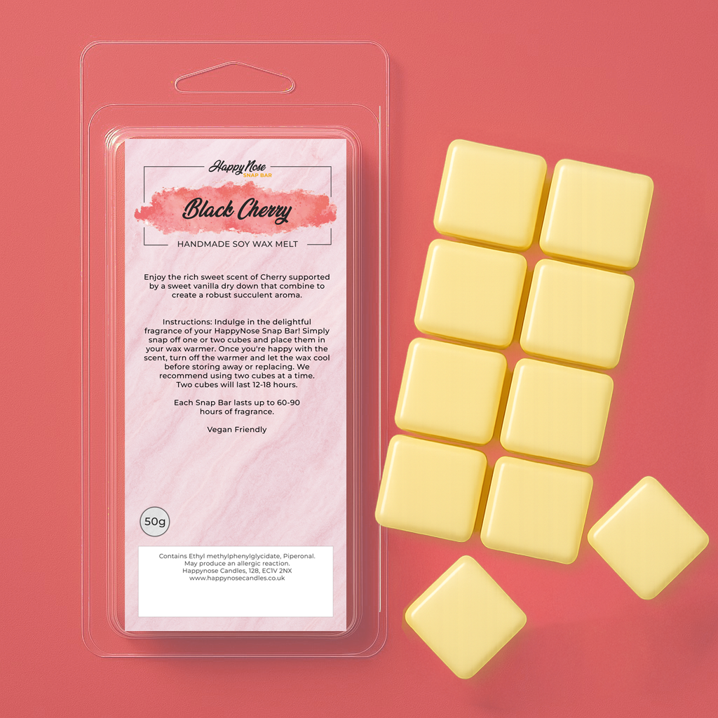 Black Cherry 10 Cube Wax Melt - HappyNose Candles