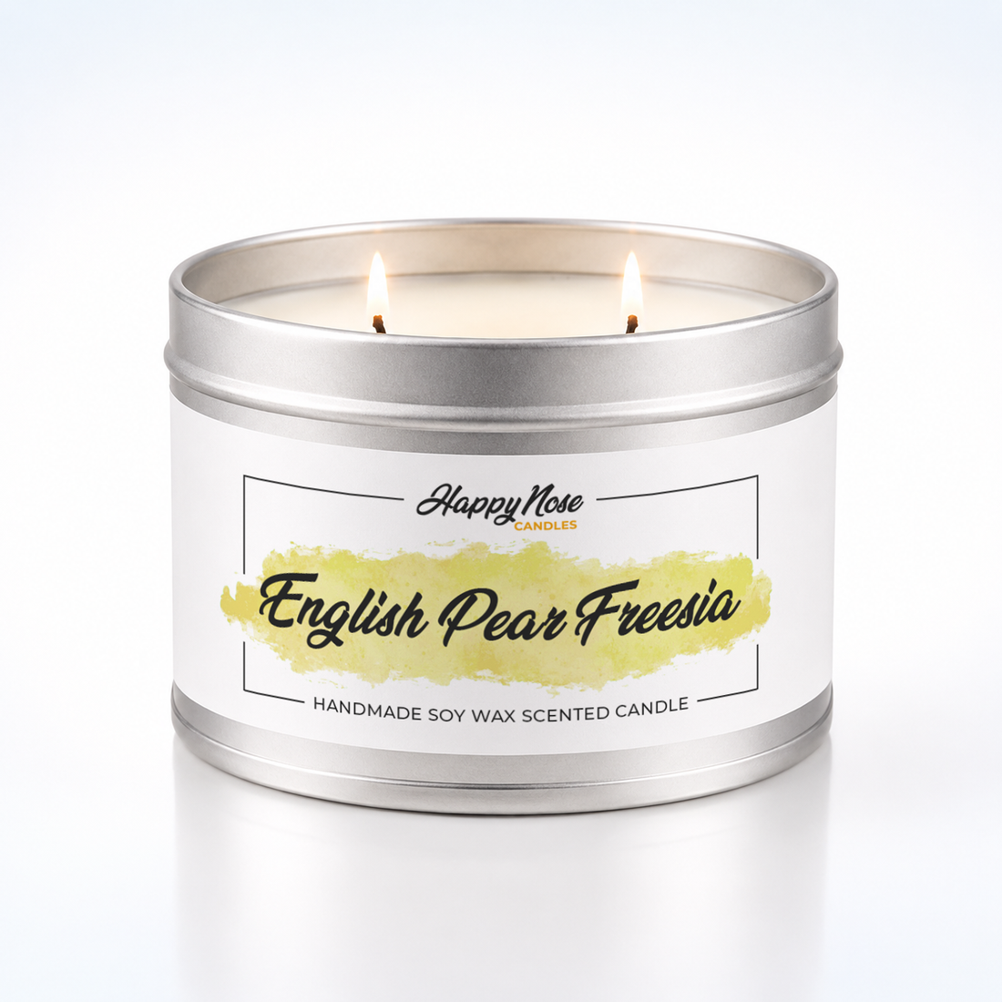 English Pear & Freesia Large Double Wick Candle