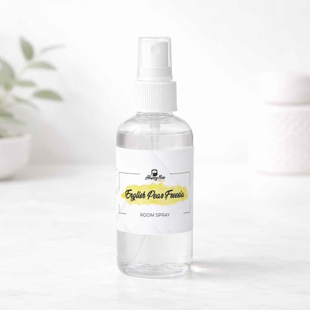 English Pear & Freesia Room Spray - HappyNose Candles