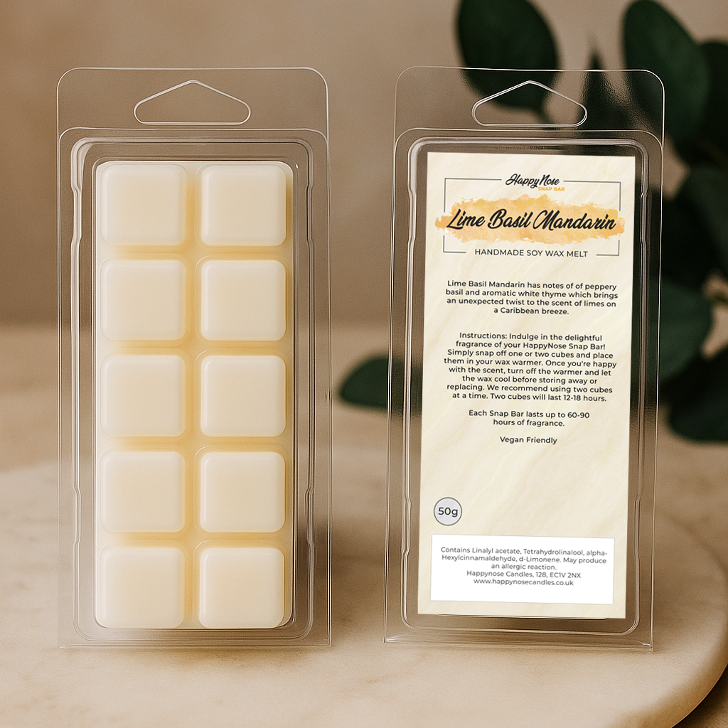 Lime Basil Mandarin 10 Cube Wax Melt