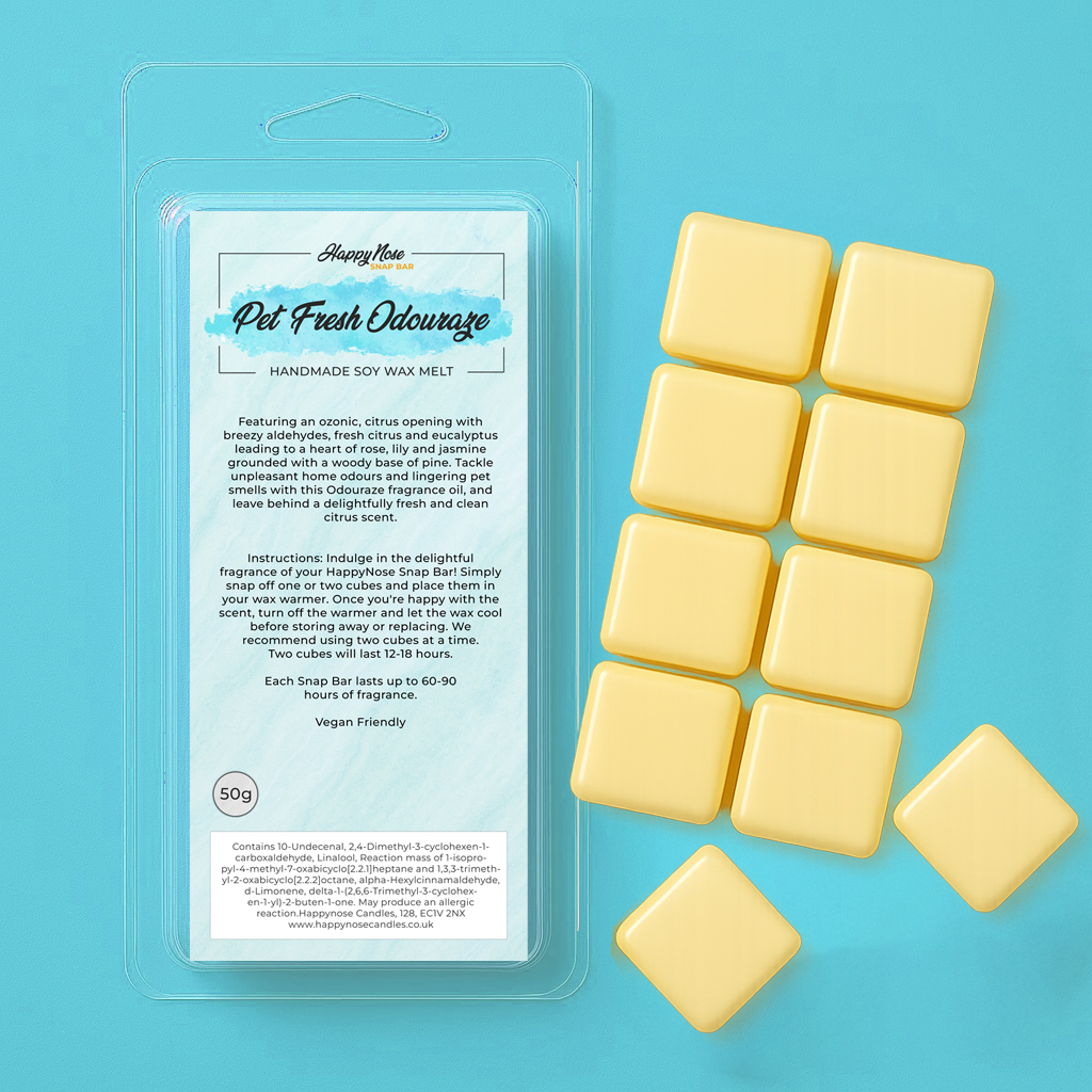 Pet Fresh Odouraze 10 Cube Wax Melt - HappyNose Candles