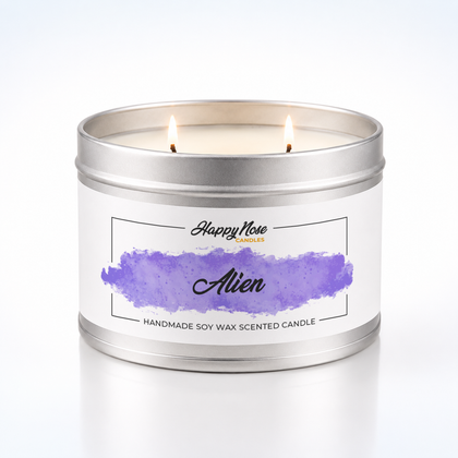 Alien Large Double Wick Candle