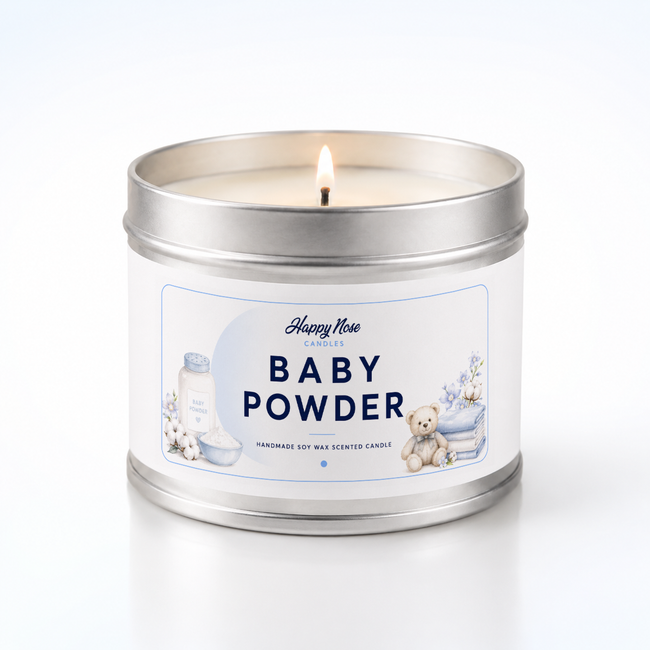 Baby Powder Scented Candle