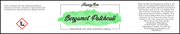 Bergamot & Patchouli Scented Candle