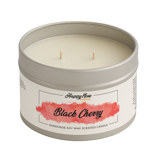 Black Cherry Large Double Wick Candle