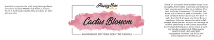 Cactus Blossom Scented Candle