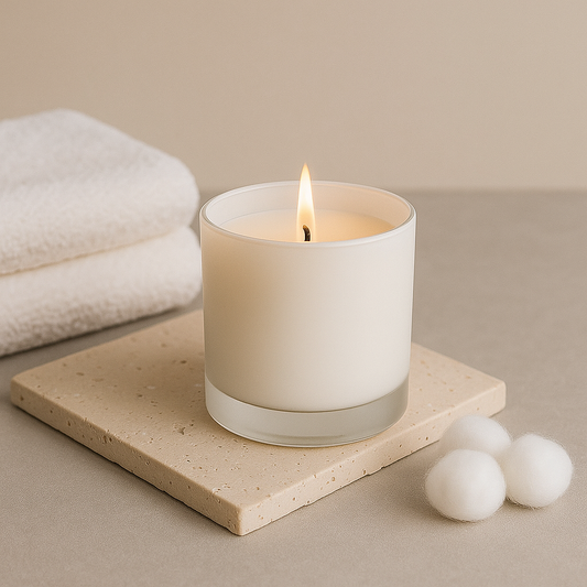 Cotton Fresh Premium Glass Candles - HappyNose Candles