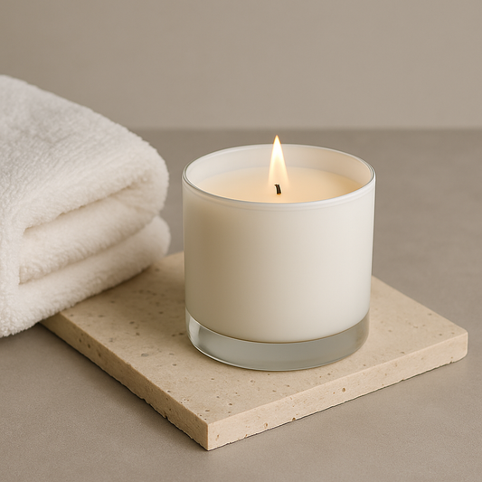 Fluffy Towels Premium Glass Candles - HappyNose Candles