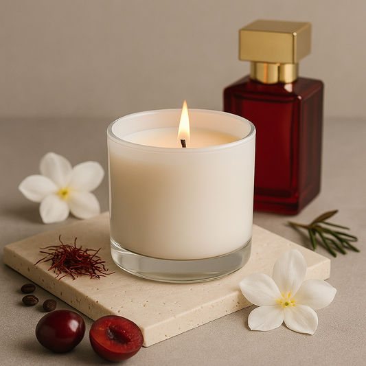 Baccarat Rouge Premium Glass Candles - HappyNose Candles