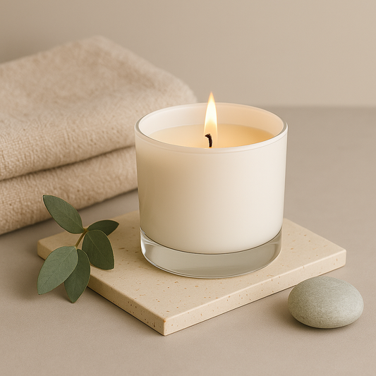 Spa Day Premium Glass Candles - HappyNose Candles