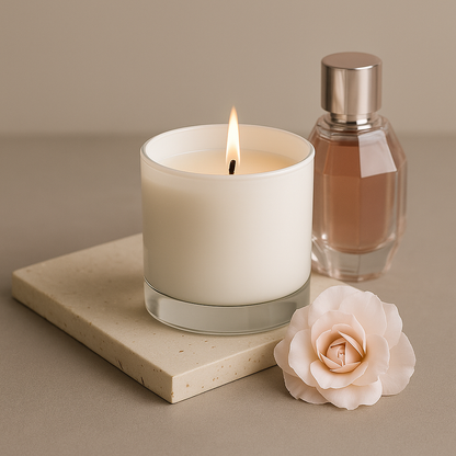 Flowerbomb Premium Glass Candles - HappyNose Candles