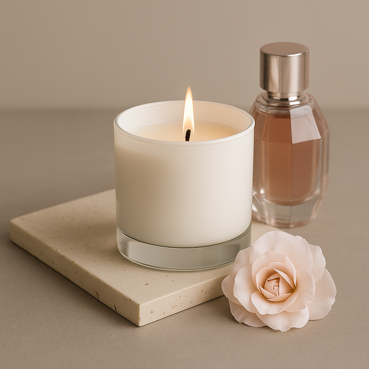 Flowerbomb Premium Glass Candles - HappyNose Candles