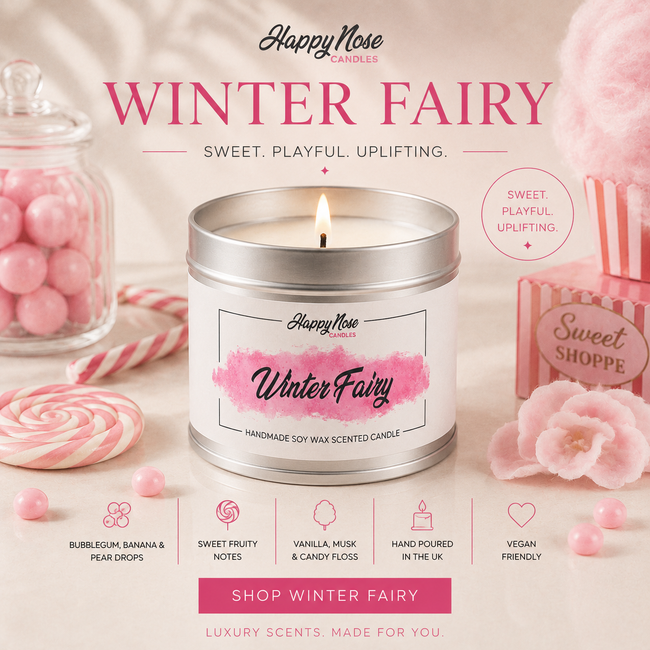 Winter Fairy Scented Candle - HappyNose Candles
