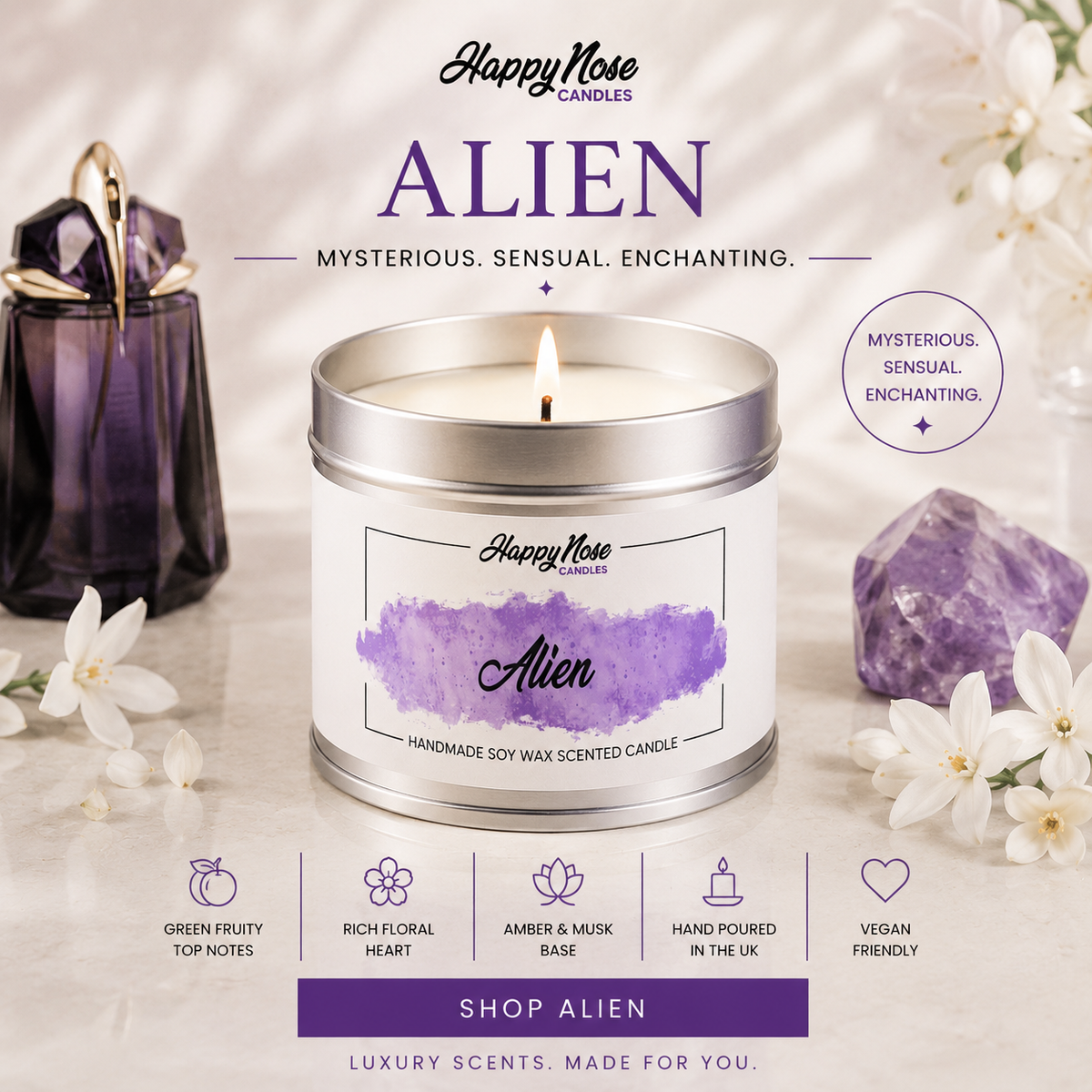Alien Scented Candle