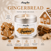 Gingerbread Scented Candle