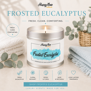 Frosted Eucalyptus Scented Candle