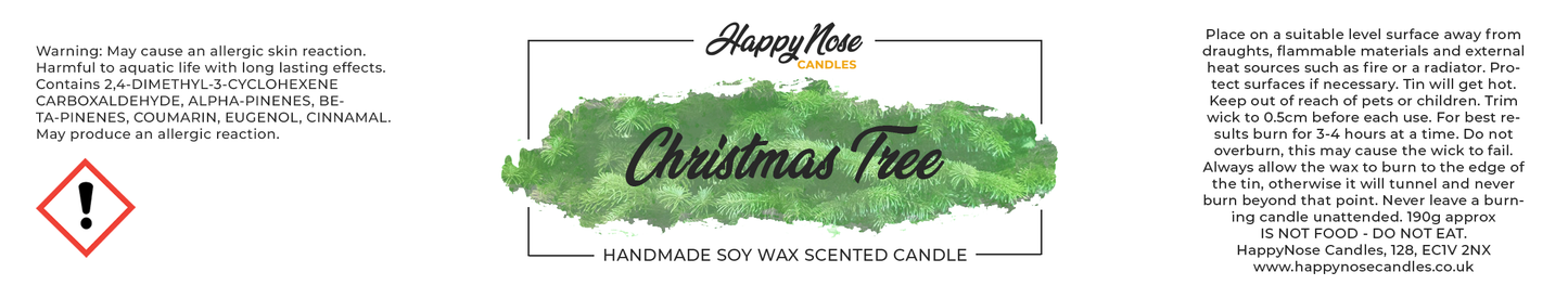 Christmas Tree Scented Candle