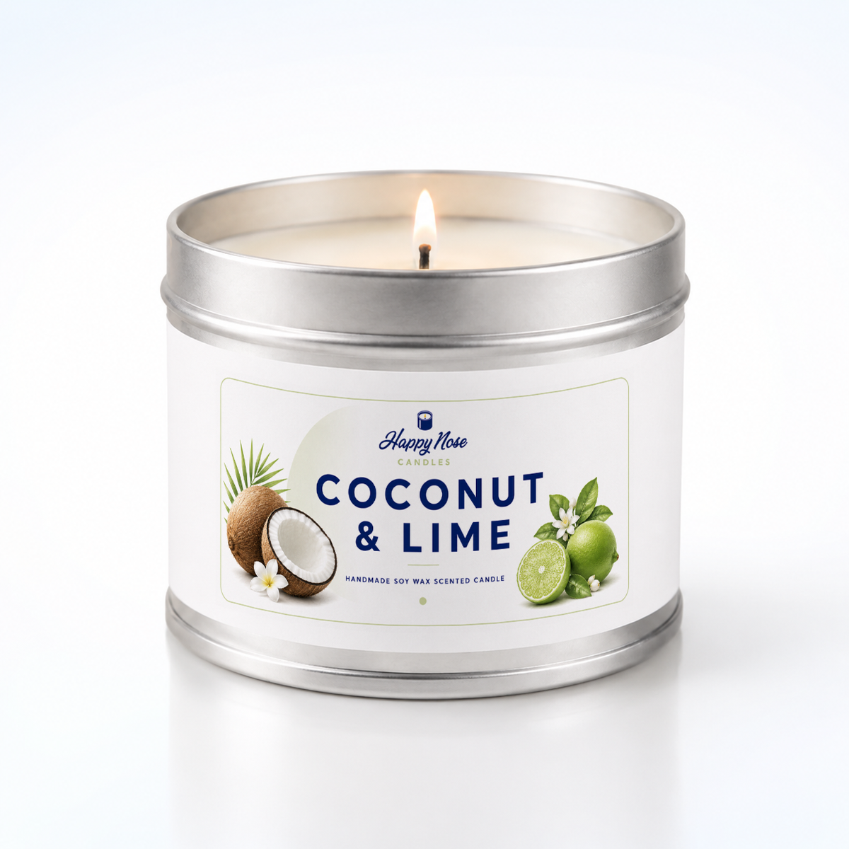 Coconut Lime Scented Candle