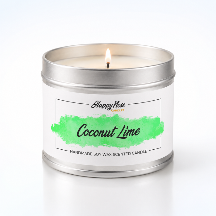 Coconut Lime Scented Candle