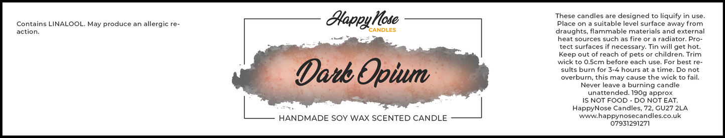 Dark Opium Scented Candle