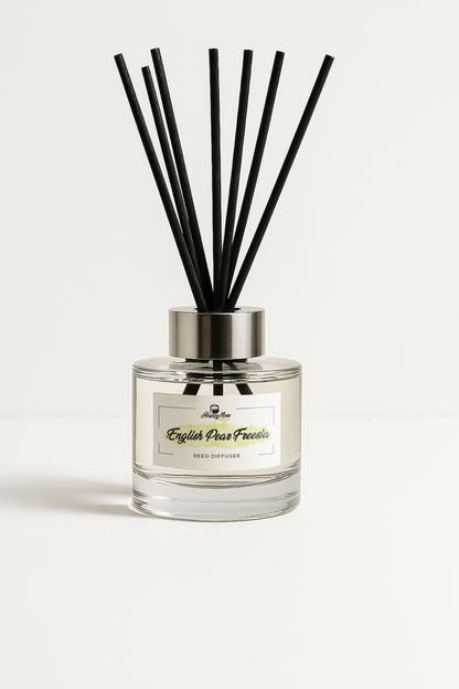 English Pear & Freesia Reed Diffuser - HappyNose Candles