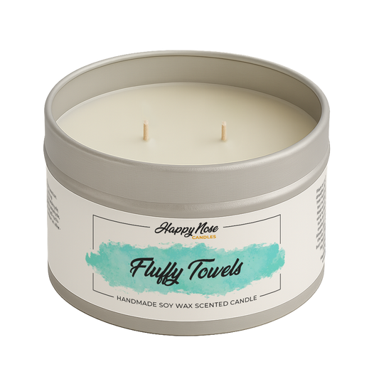 Fluffy Towels Large Double Wick Candle