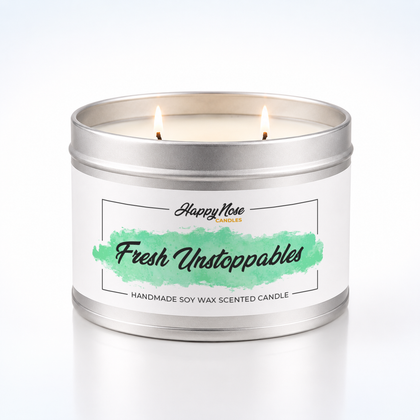 Fresh Unstoppable Large Double Wick Candle