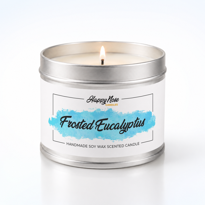 Frosted Eucalyptus Scented Candle