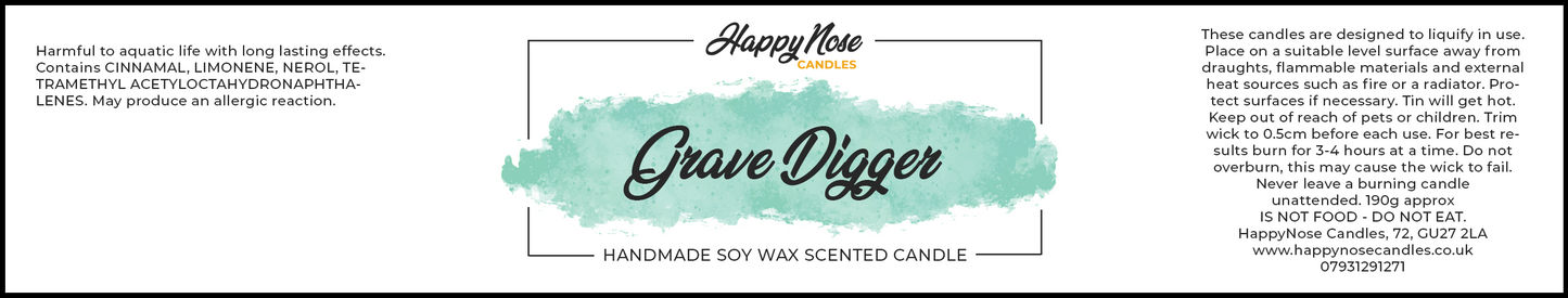 Grave Digger Scented Candle