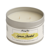 Lemon Sherbet Large Double Wick Candle