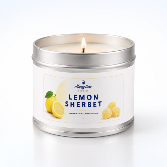Lemon Sherbet Scented Candle