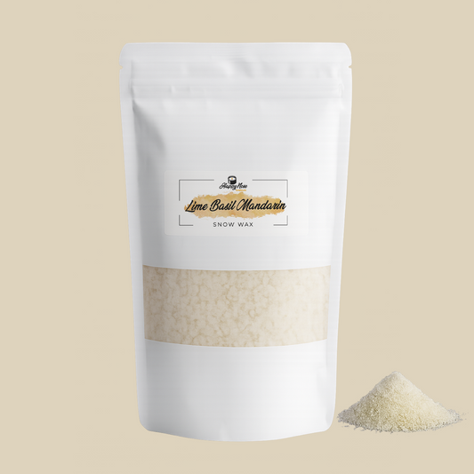 Lime Basil Mandarin Snow Wax