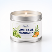 Lime Basil Mandarin Scented Candle