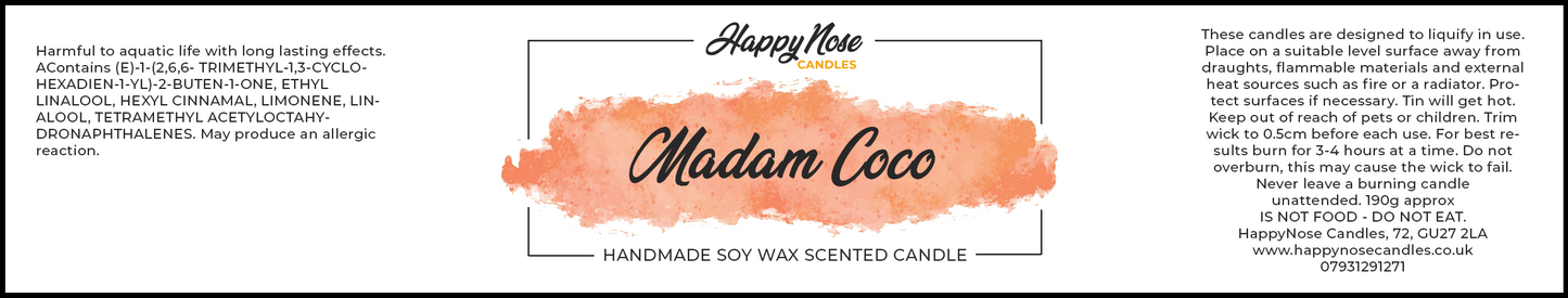 Madam Coco Scented Candle