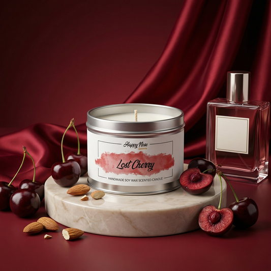 Lost Cherry Scented Candle - HappyNose Candles