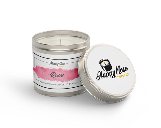 Roses Scented Candle - HappyNose Candles