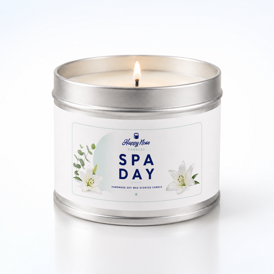 Spa Day Scented Candle
